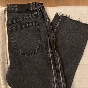 Abercrombie mom jeans